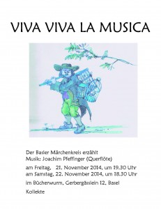 Flyer Viva Viva la Musica